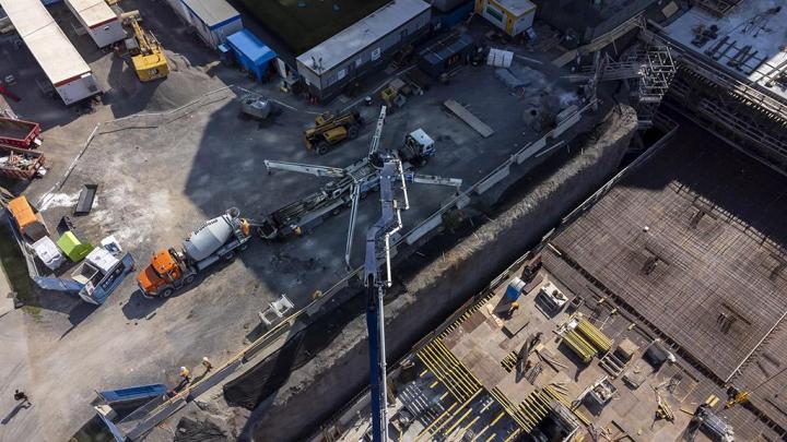 Industrial Concrete Pumping Quebec