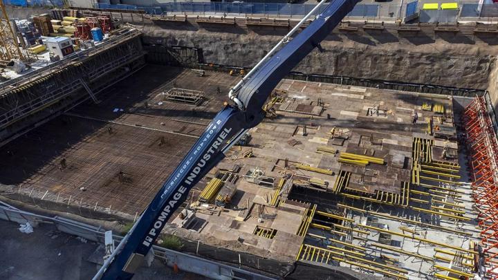 Entreprise de pompage de béton agricole Québec