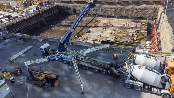 Pompage de béton agricole Québec